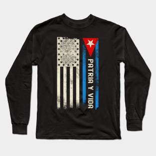 Cuba - Patria y Vida Long Sleeve T-Shirt